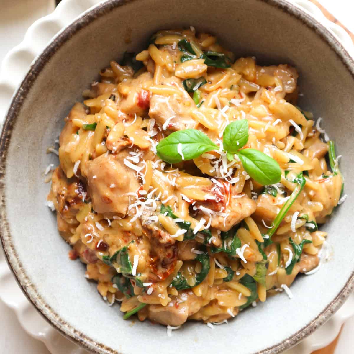Marry Me Chicken Orzo